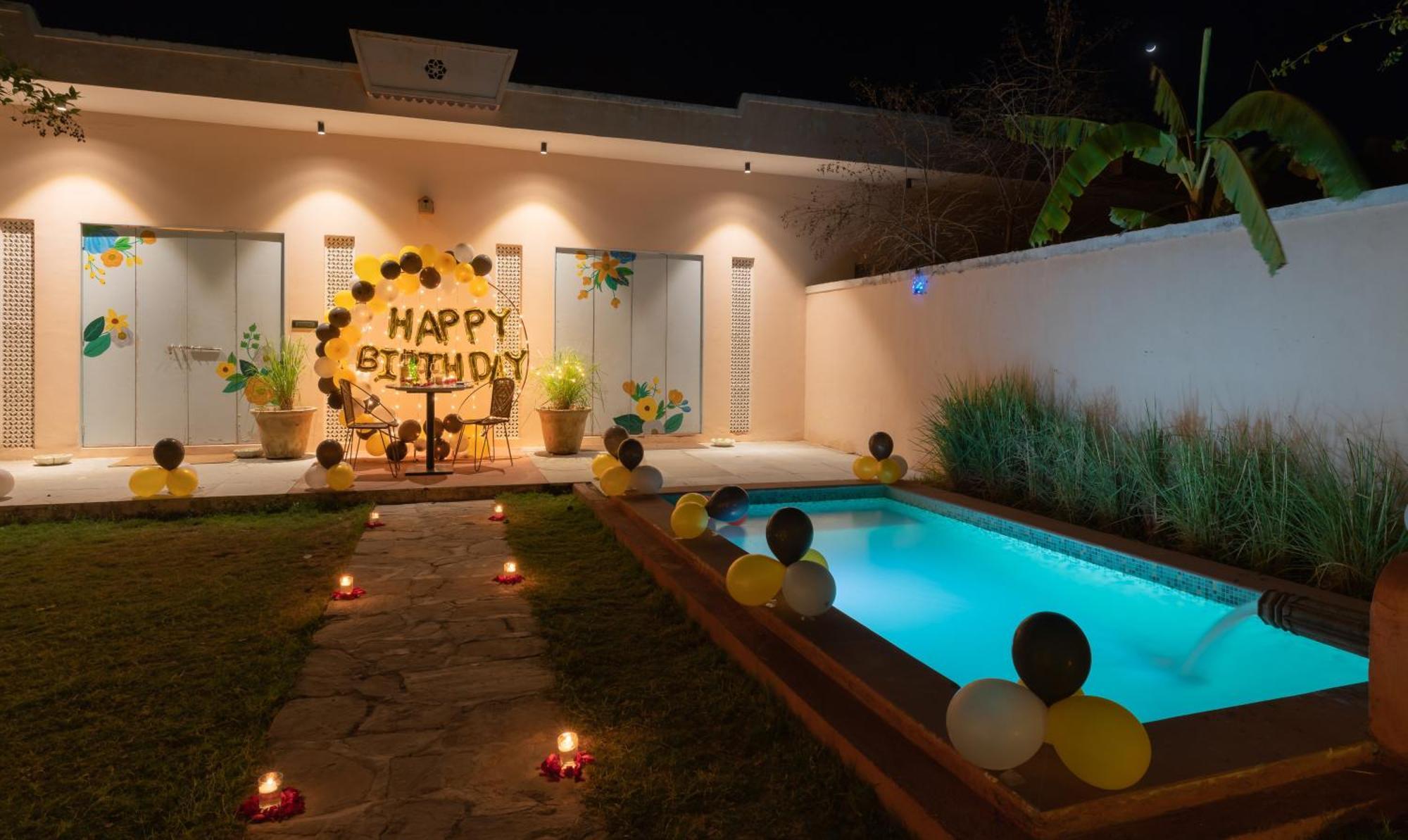 Parijat Private Pool Villa 1, 2 And 3 Bhk Udaipur Extérieur photo